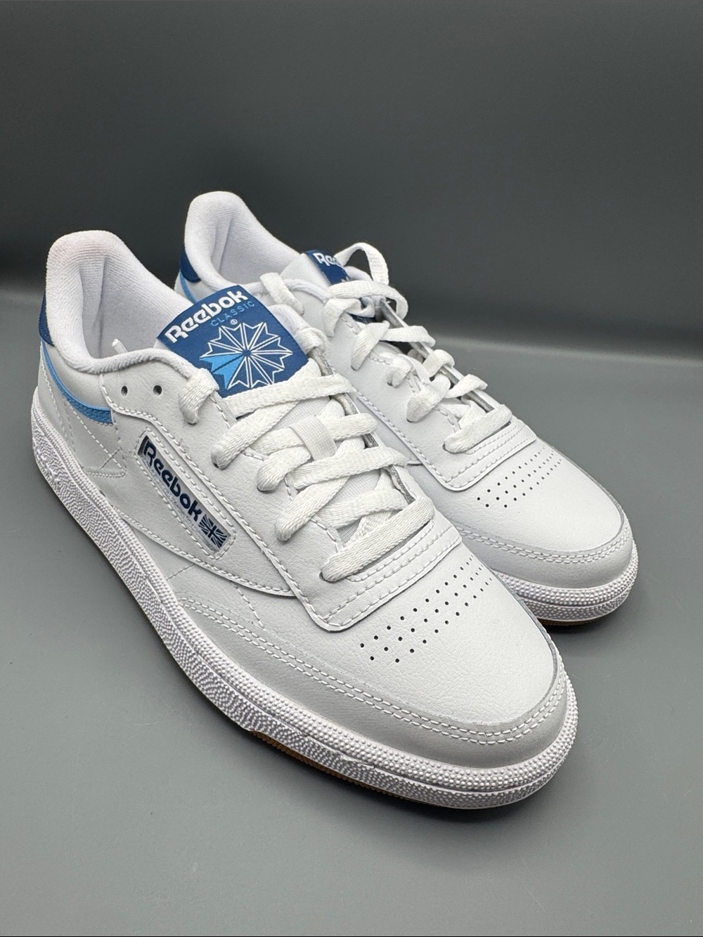 Reebok Club C 85 "White/Blue" Women's Shoes